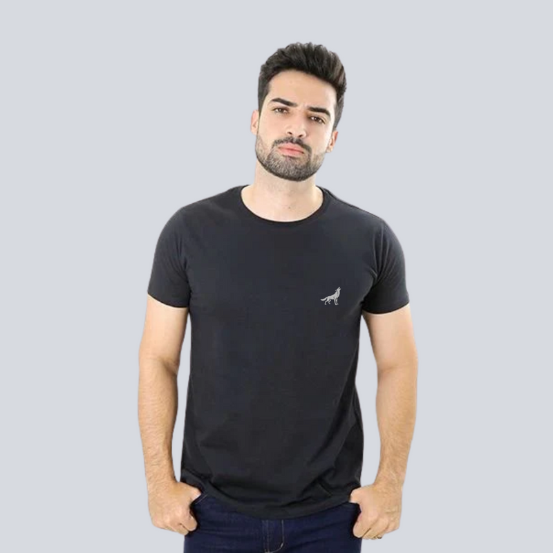 Kit 3 Camisetas Básicas Gola Redonda