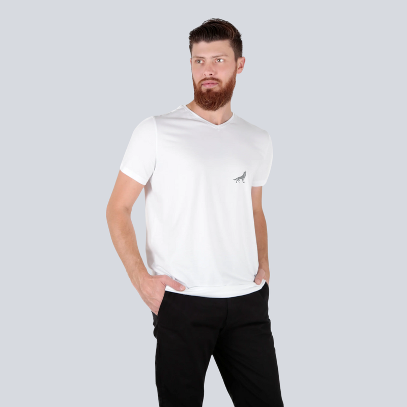Camiseta Premium Algodão Egípcio – Gola V