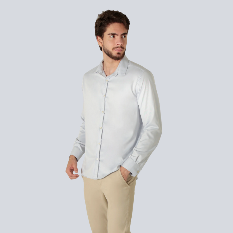 Camisa Slim Fit Oxford Modal – Button Down