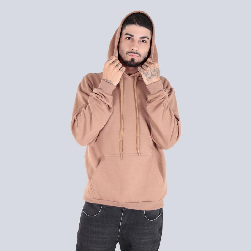 Moletom Hoodie Canguru Liso