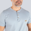 Camiseta Henley Egípcio – Gola Padre