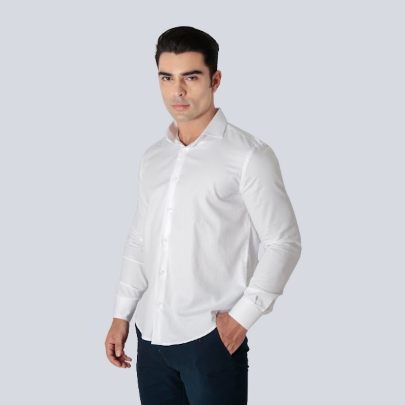 Camisa Oxford Pima – Manga Longa Slim Fit