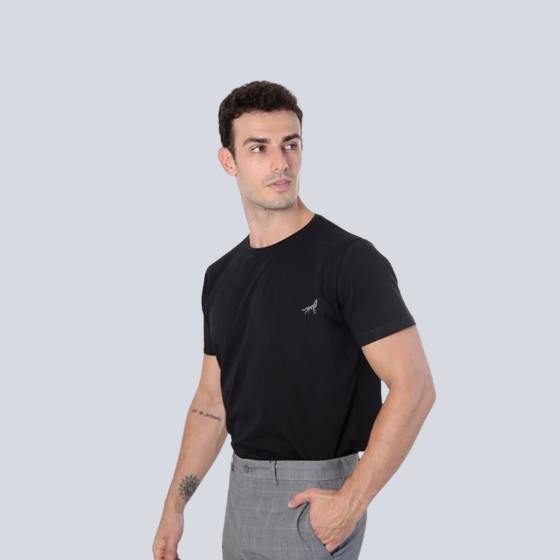 Camiseta Premium Algodão Egípcio – All Black