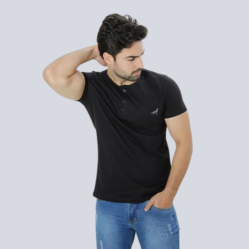Camiseta Henley