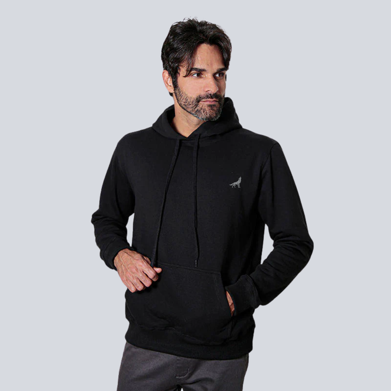 Moletom Hoodie Canguru